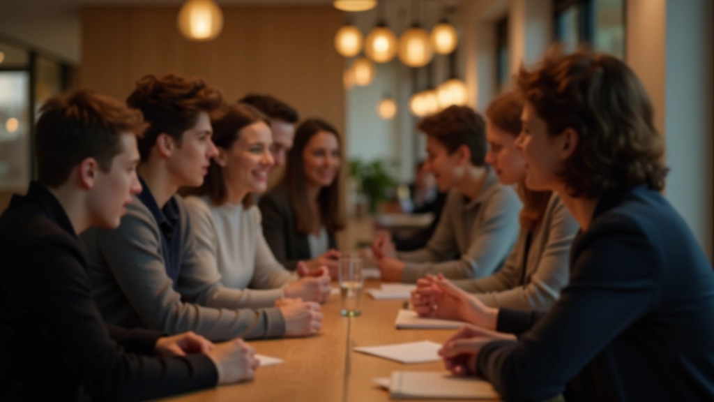 Junge Menschen diskutieren an Kneipentisch, mehrere Getränke, entspannte Atmosphäre, warmes Licht